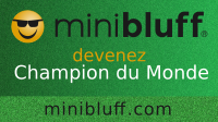 Marcel joue au Minibluff